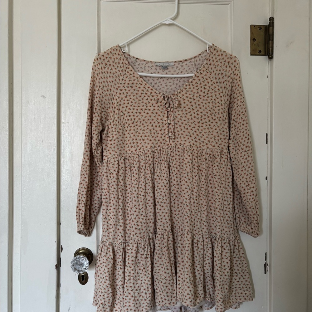 Floral Patterned Tunic Dress